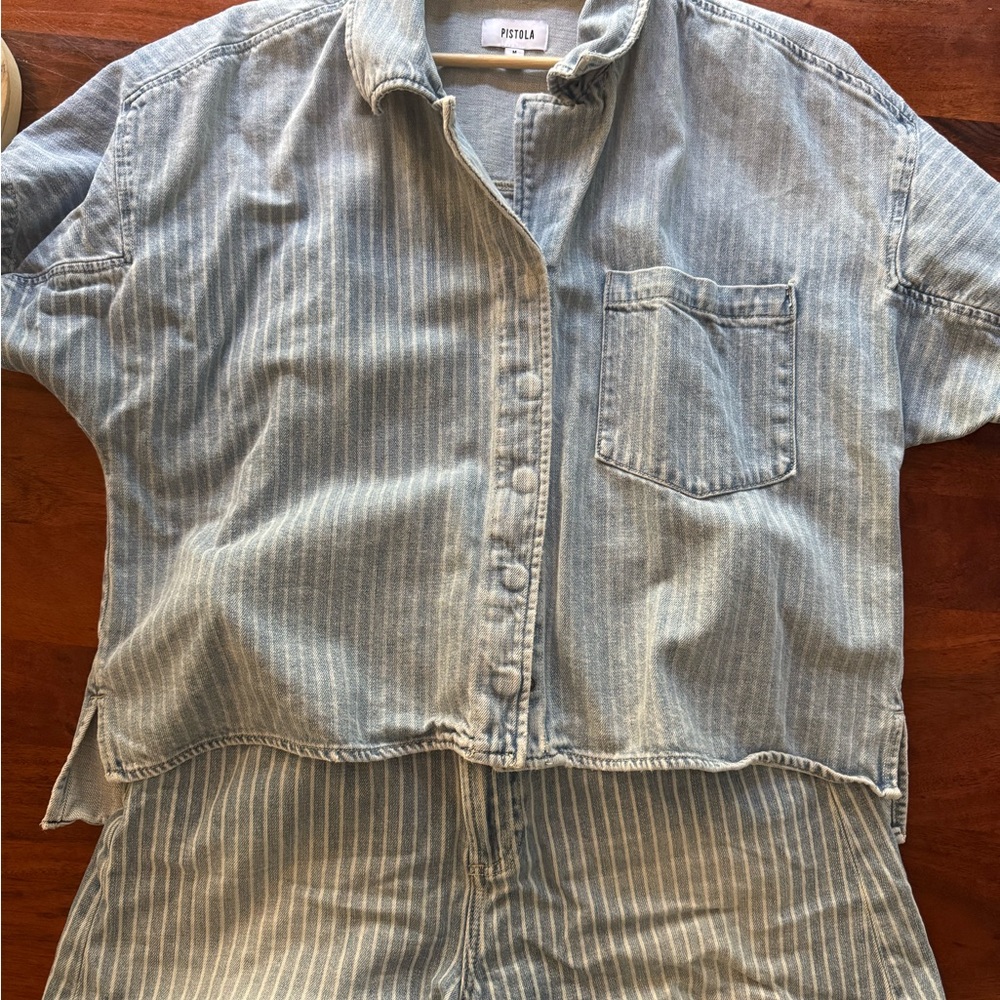 Pistola Saige Short - Canopy Stripe